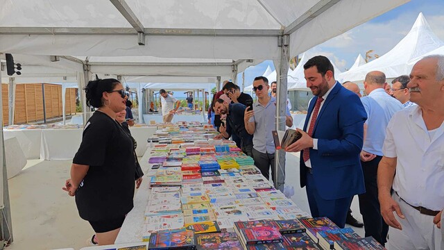 SAMANDAĞ BELEDİYESİ 4. GELENEKSEL KİTAP FUARI KAPILARINI AÇTI.